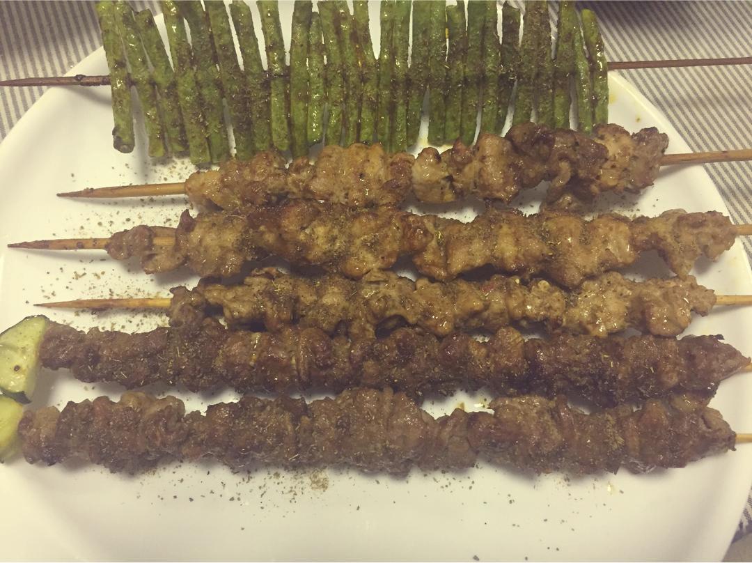 烤箱版新疆羊肉串