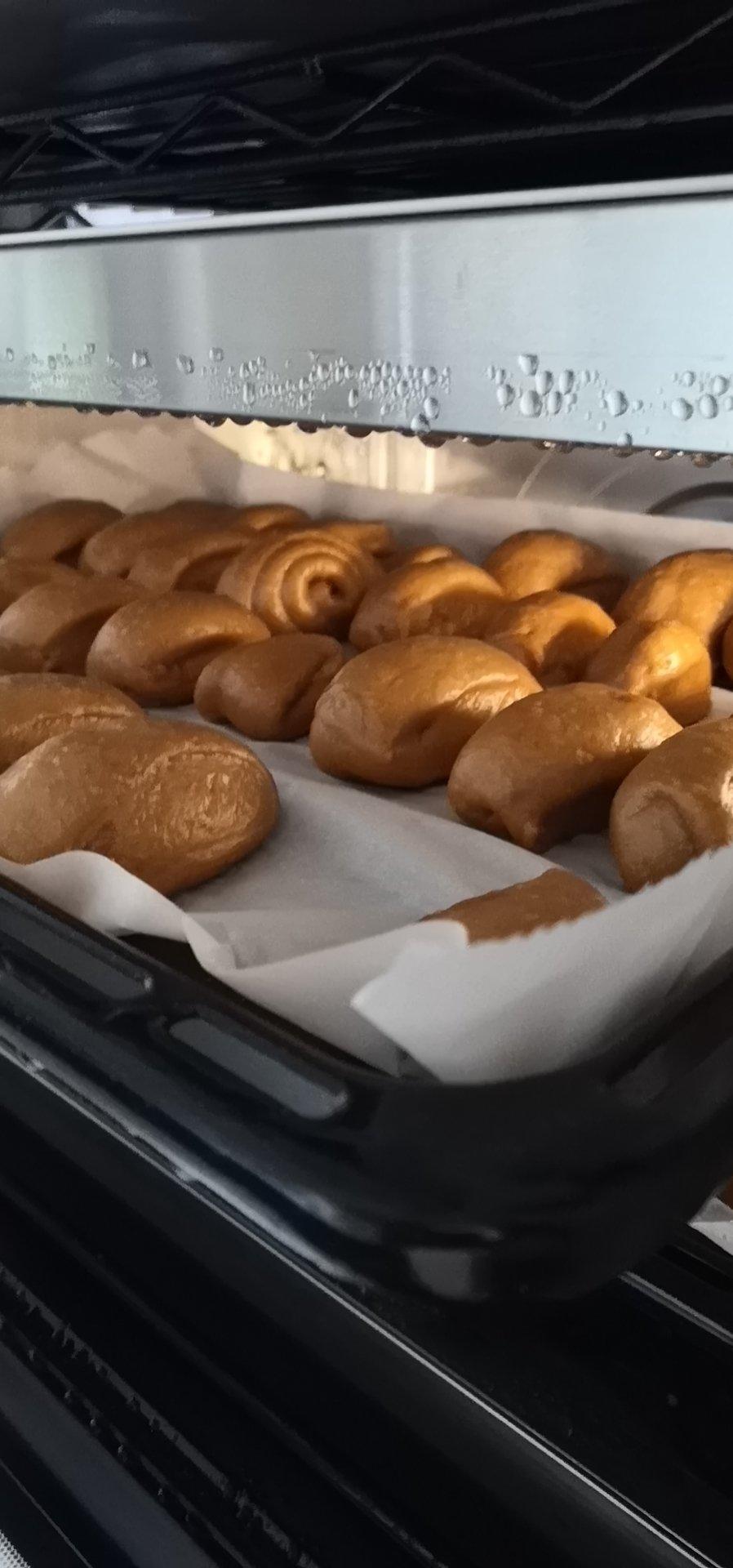 x小宝马做的馒头厨师机77蒸烤箱