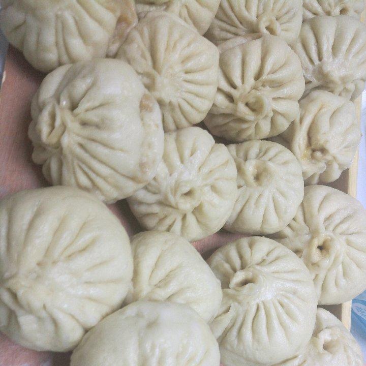 手工包子（肚脐包）