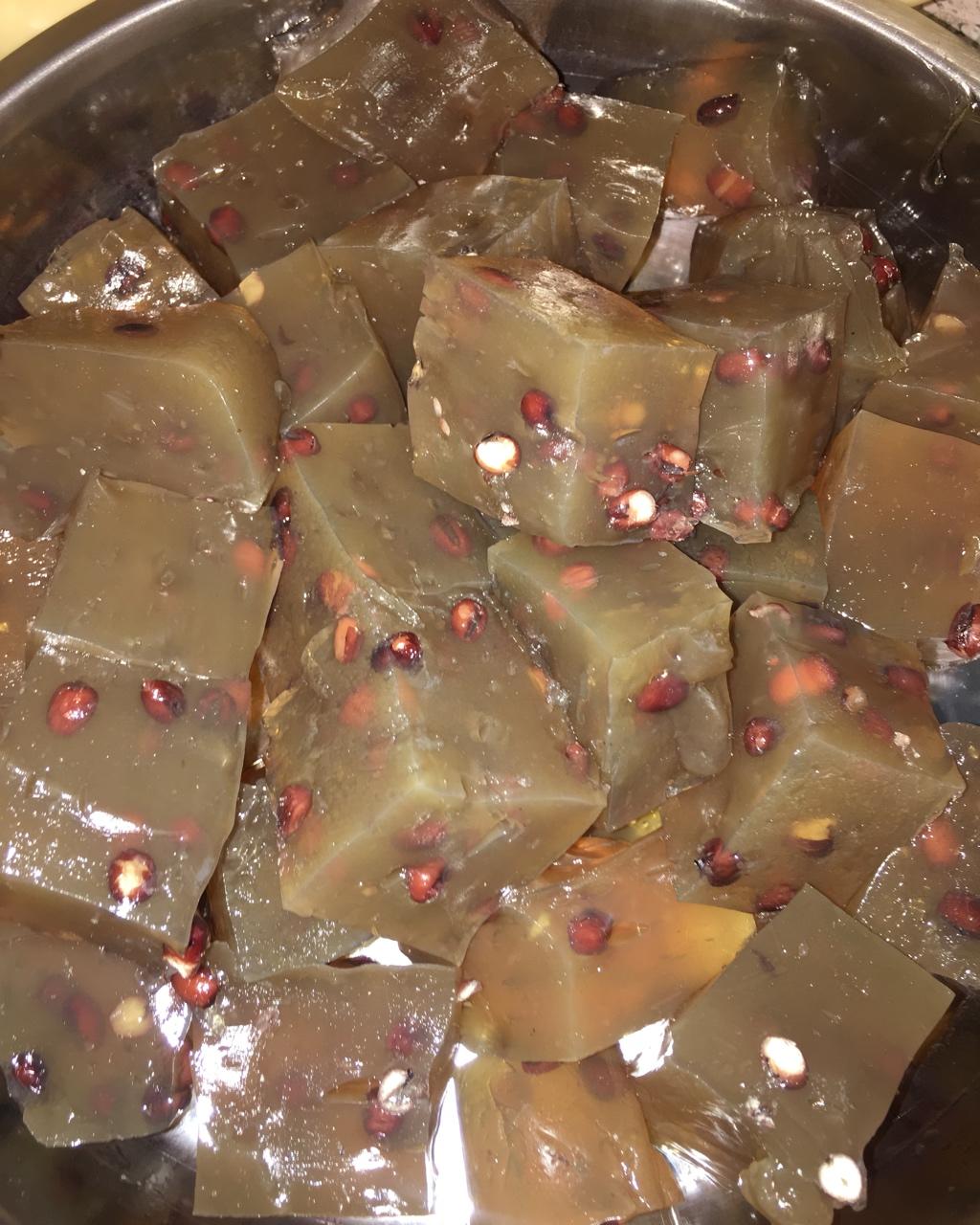 红豆马蹄糕