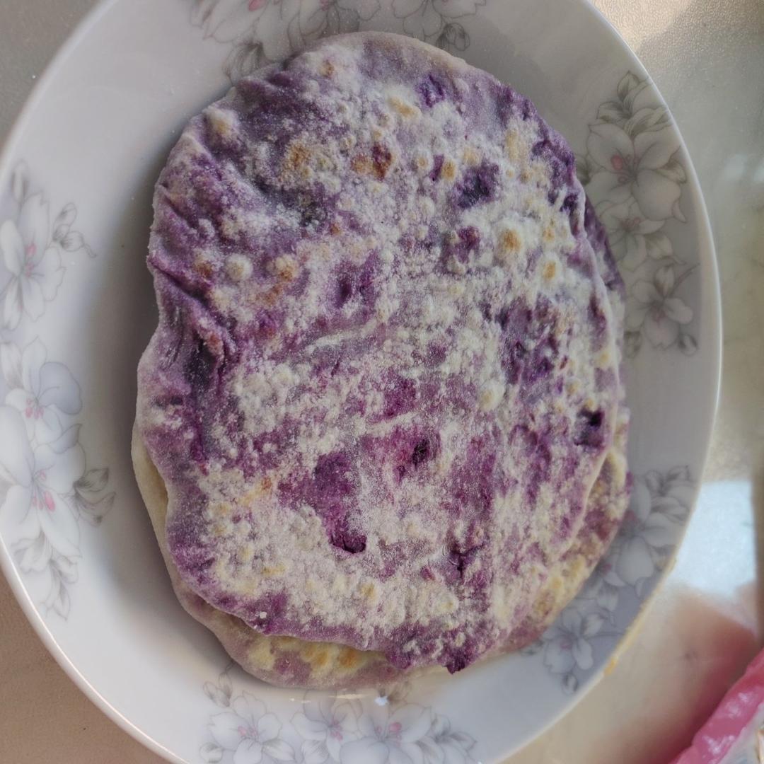 紫薯饼(无糖无油)