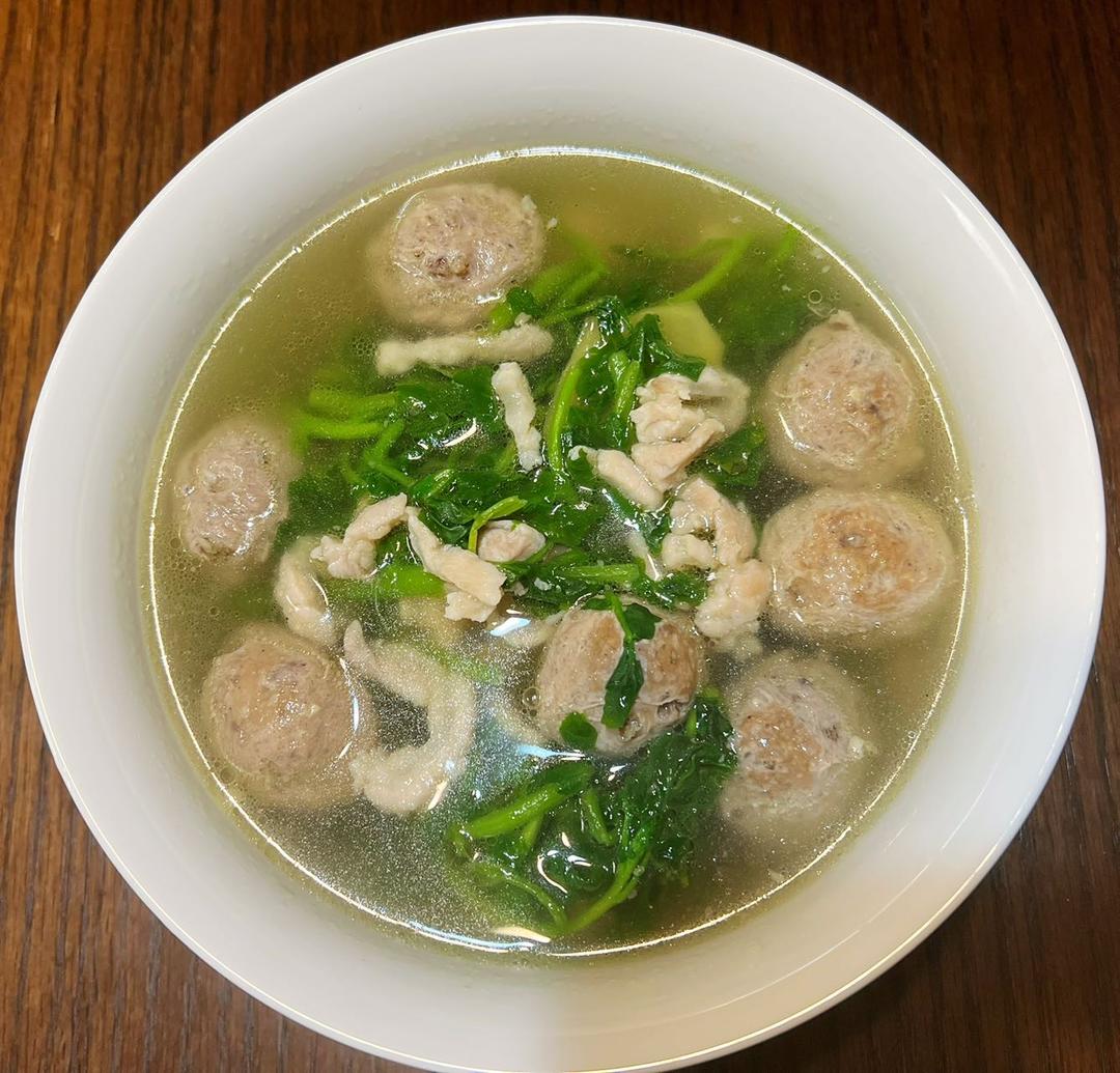 西洋菜滚瘦肉汤
