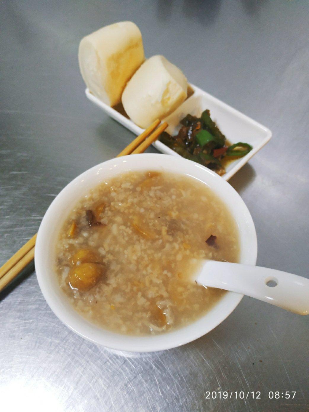 板栗红枣粥
