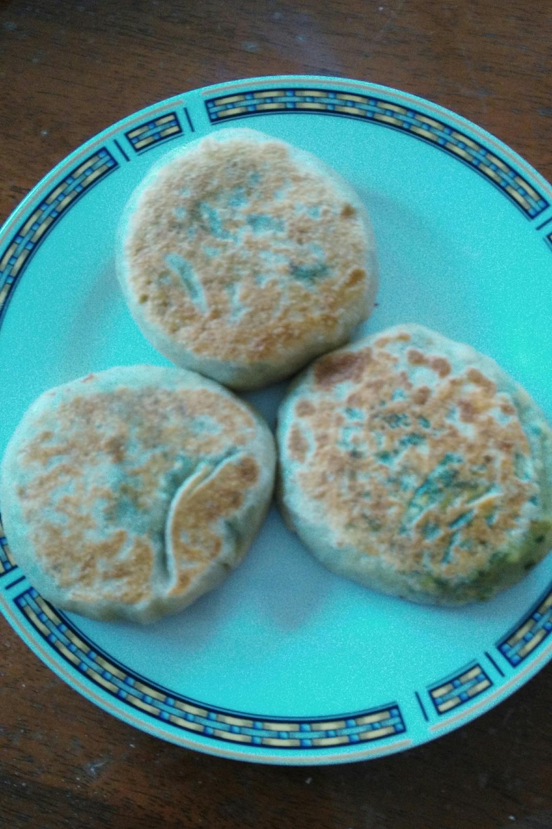 薄皮韭菜饼