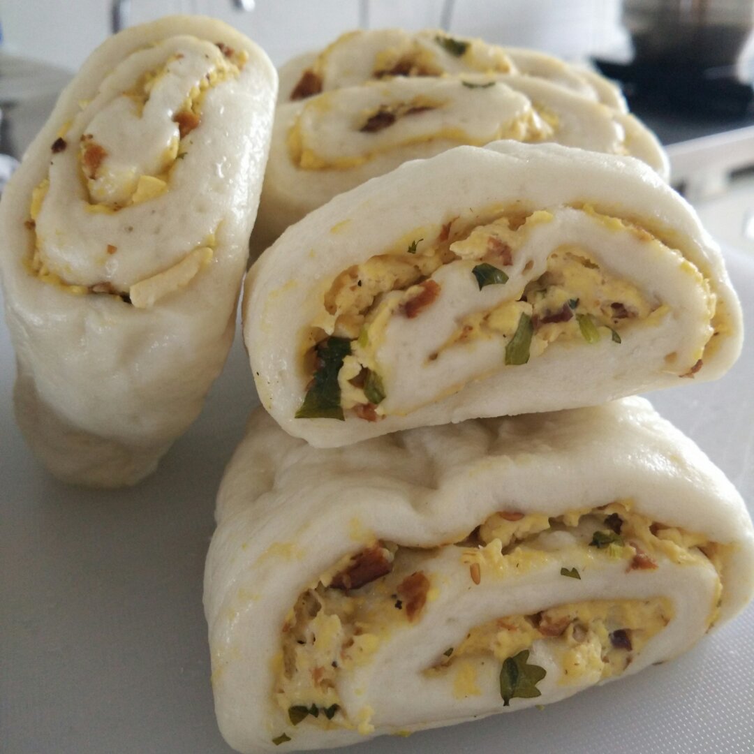 素食也精彩做的家常豆腐卷steamedtofuroll