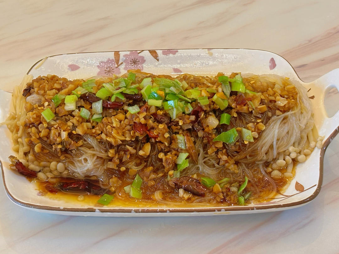 蒜蓉粉丝金针菇