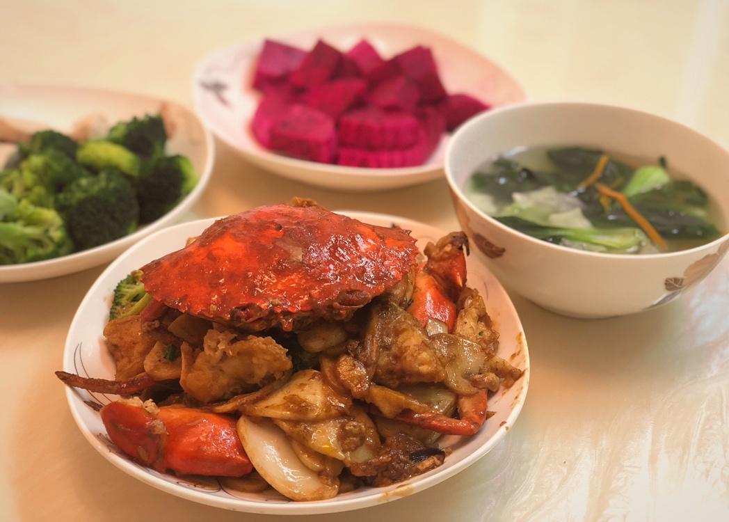 堂妈教你做螃蟹炒年糕