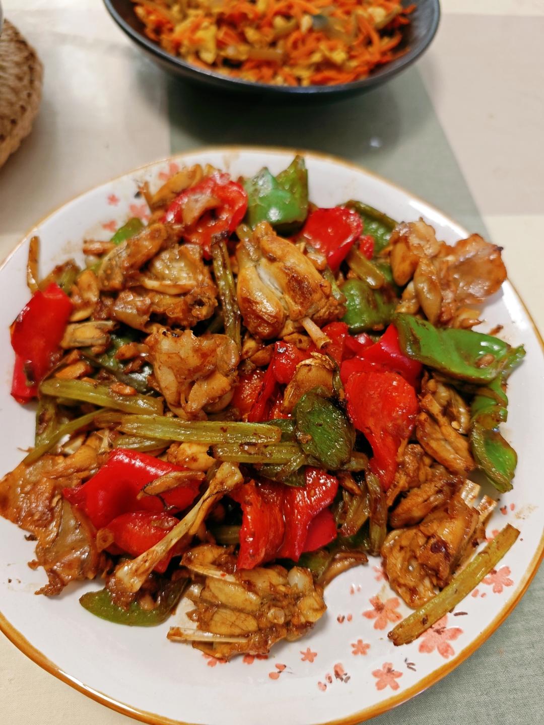 不辣的爆炒牛蛙