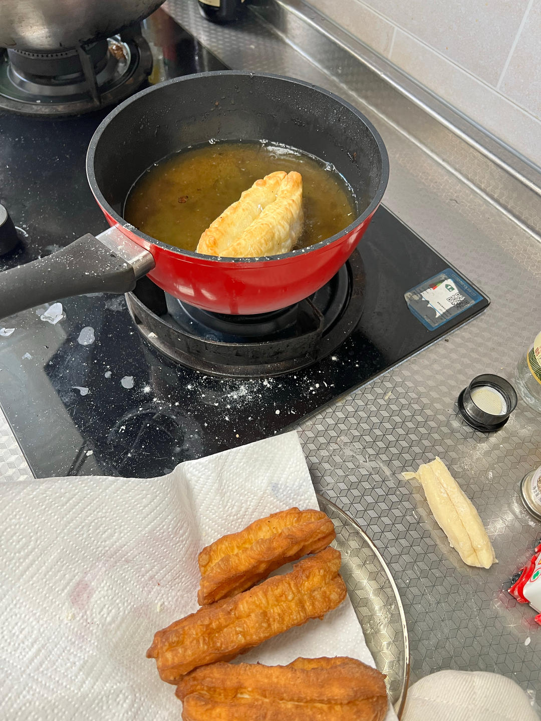 快手早餐～自制油条（酵母版，不含泡打粉、膨松剂）