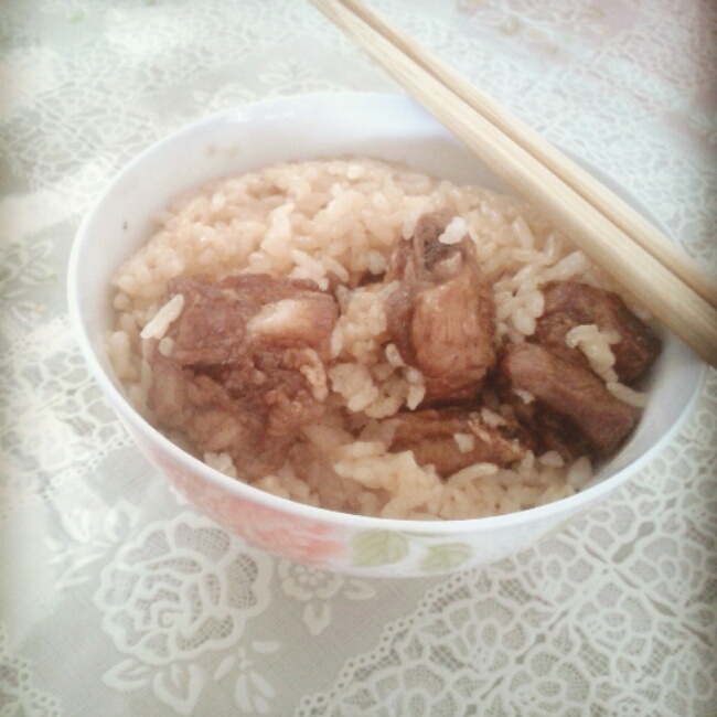 排骨焖饭