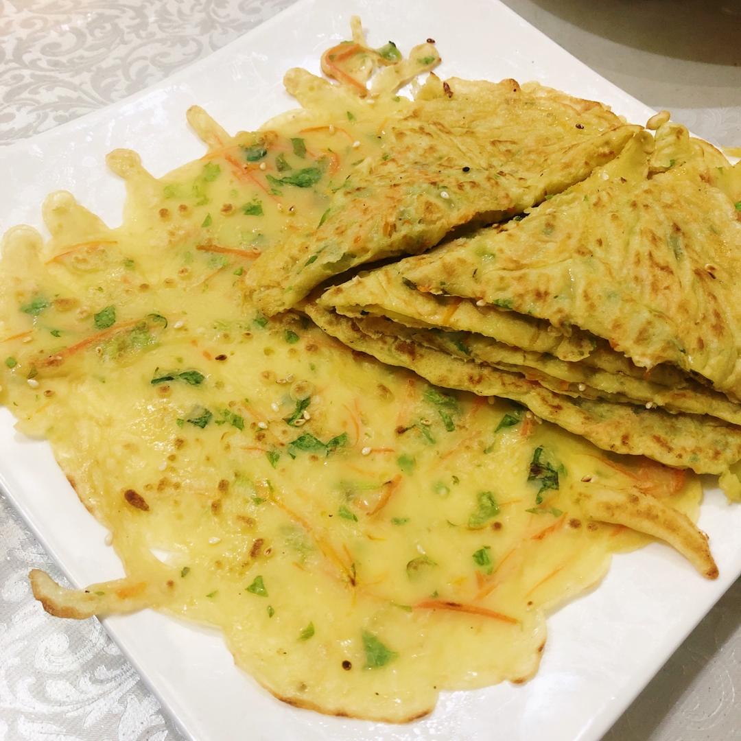 早餐鸡蛋饼（低筋面粉版）