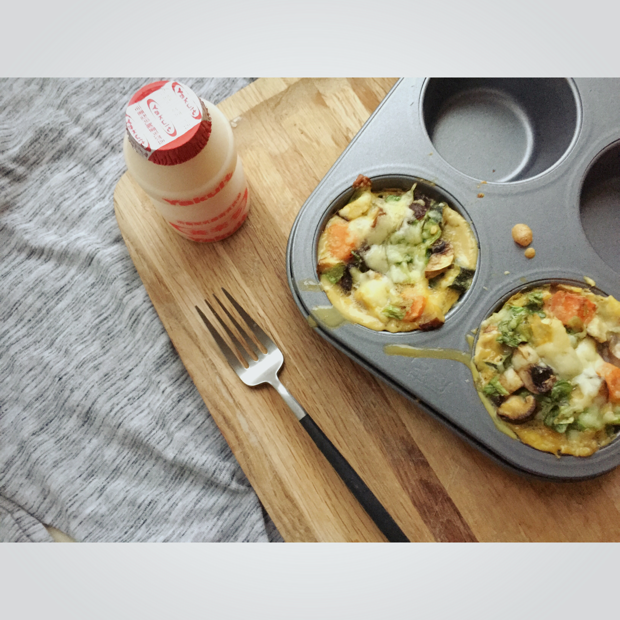 早餐鸡蛋杯cupcake Frittata