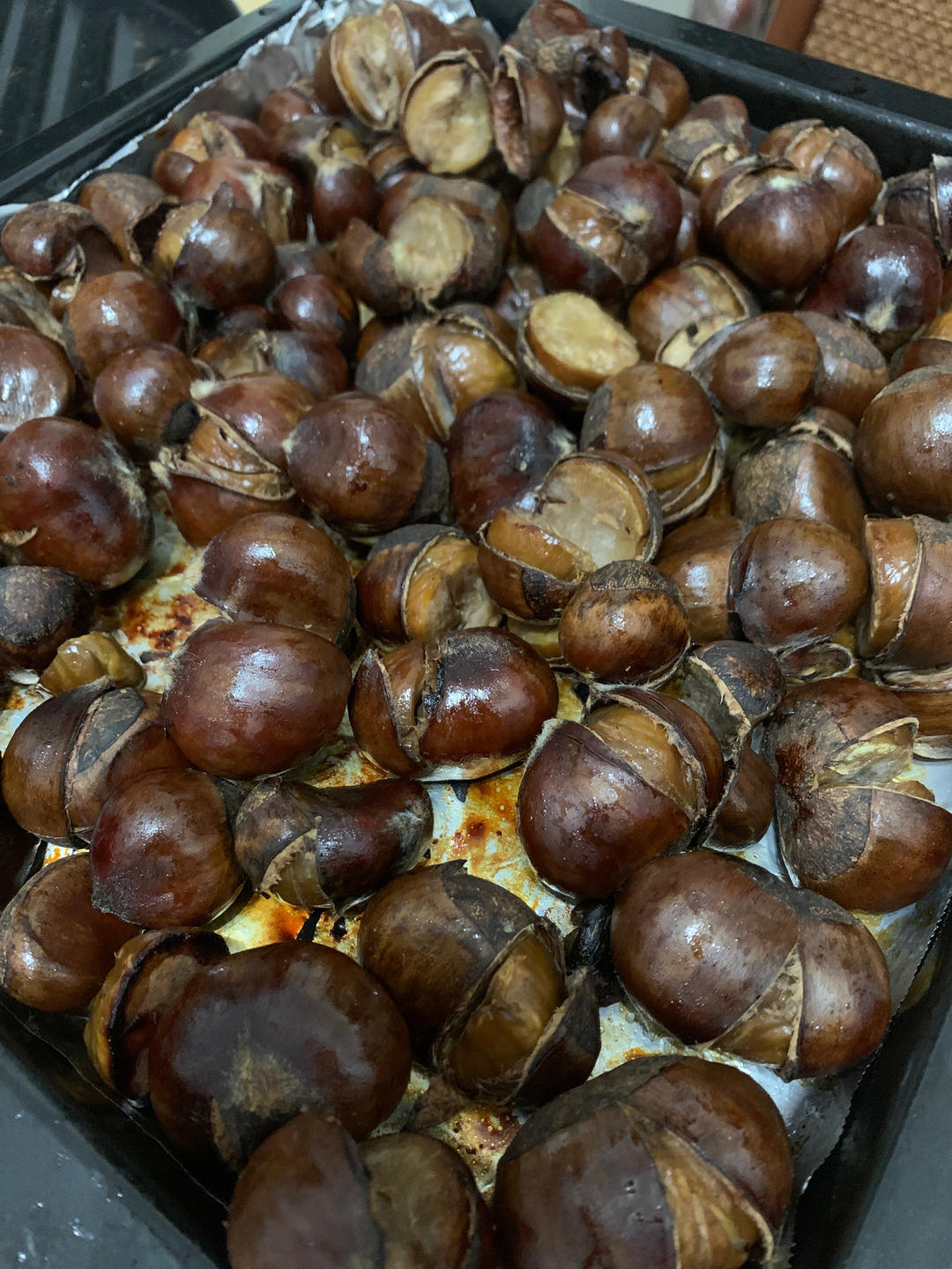 ‼️香甜软糯‼️轻松好剥㊙️烤箱版糖炒栗子