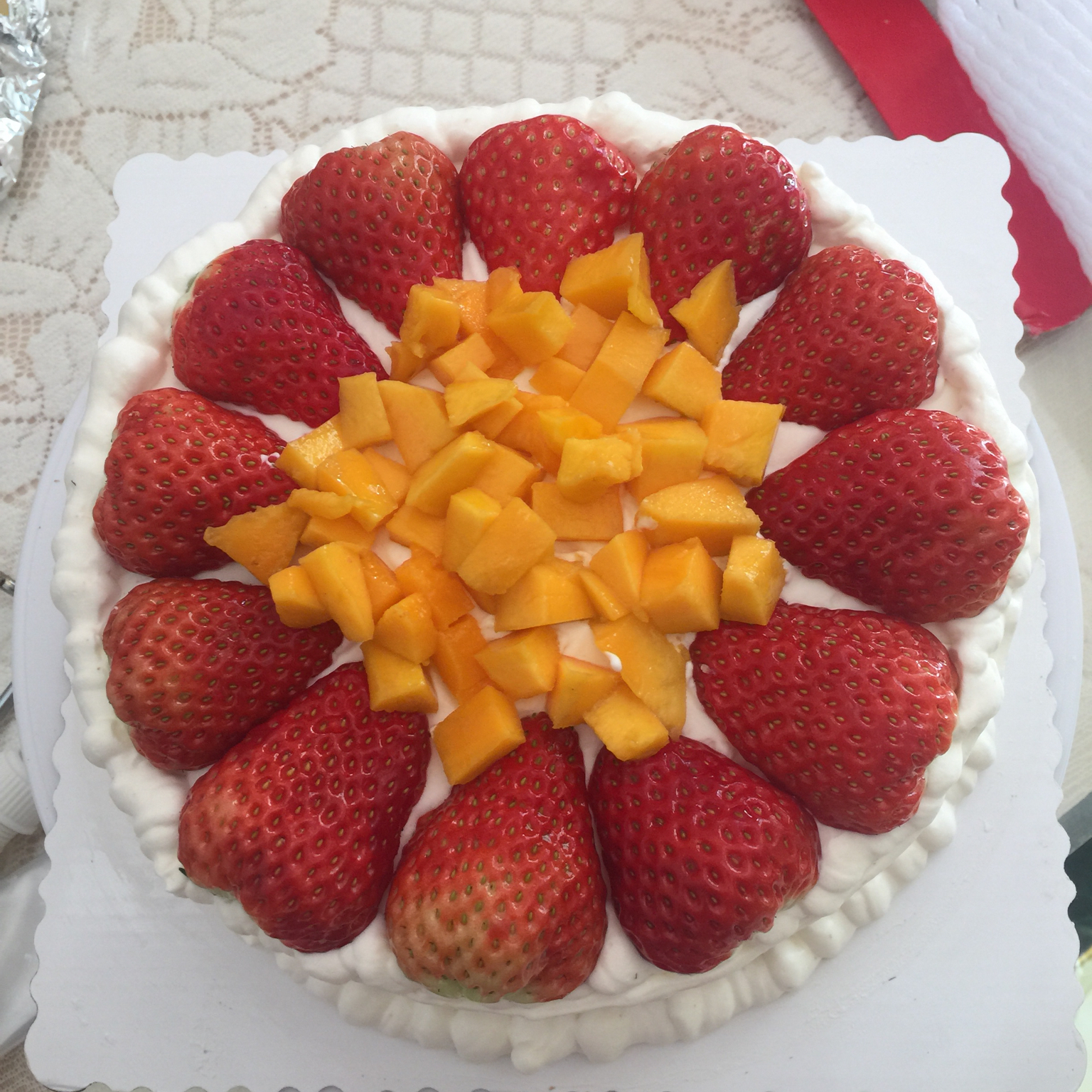 水果奶油【生日蛋糕】