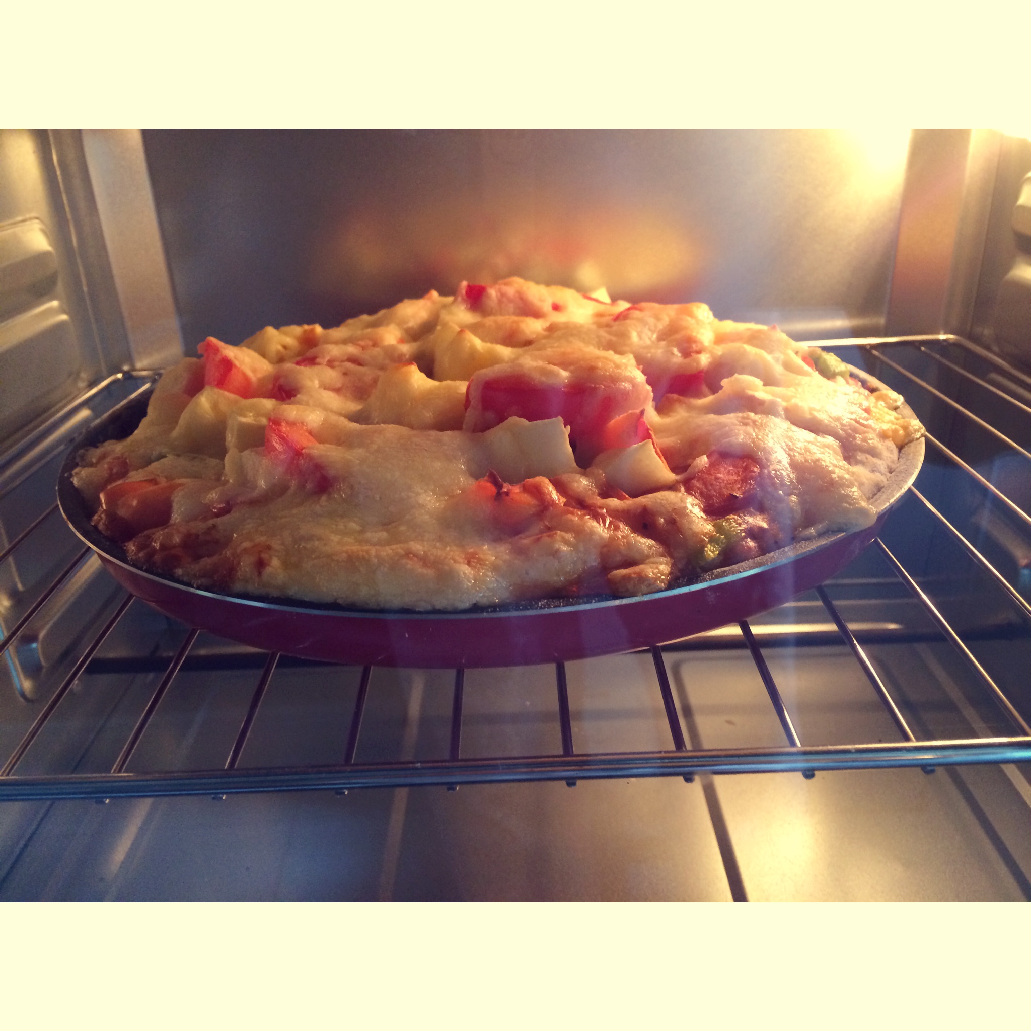 不用酵母的披萨底 No Yeast Pizza Dough