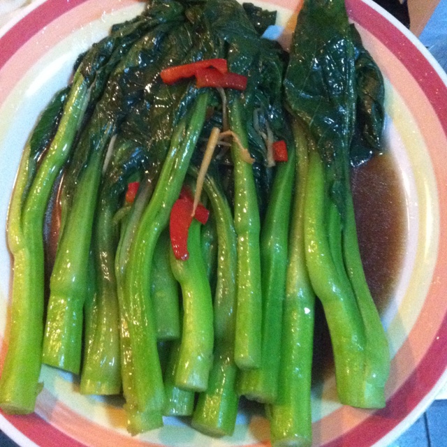 白灼菜心