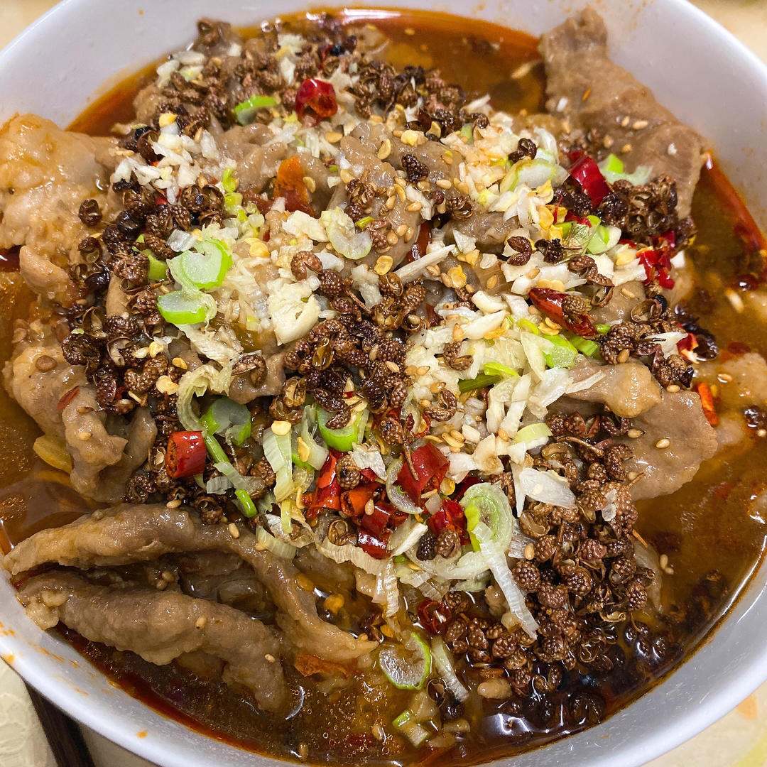 水煮肉片（肯定不翻车）