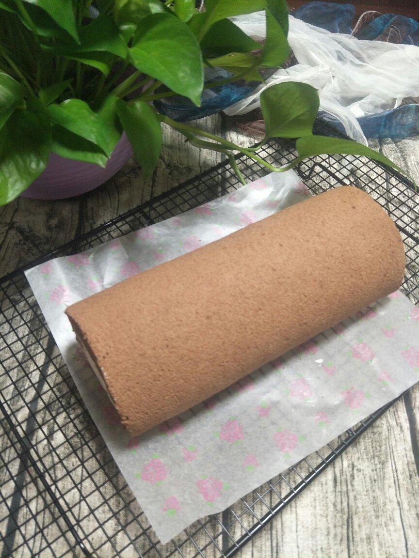 菠菜汁蛋糕卷