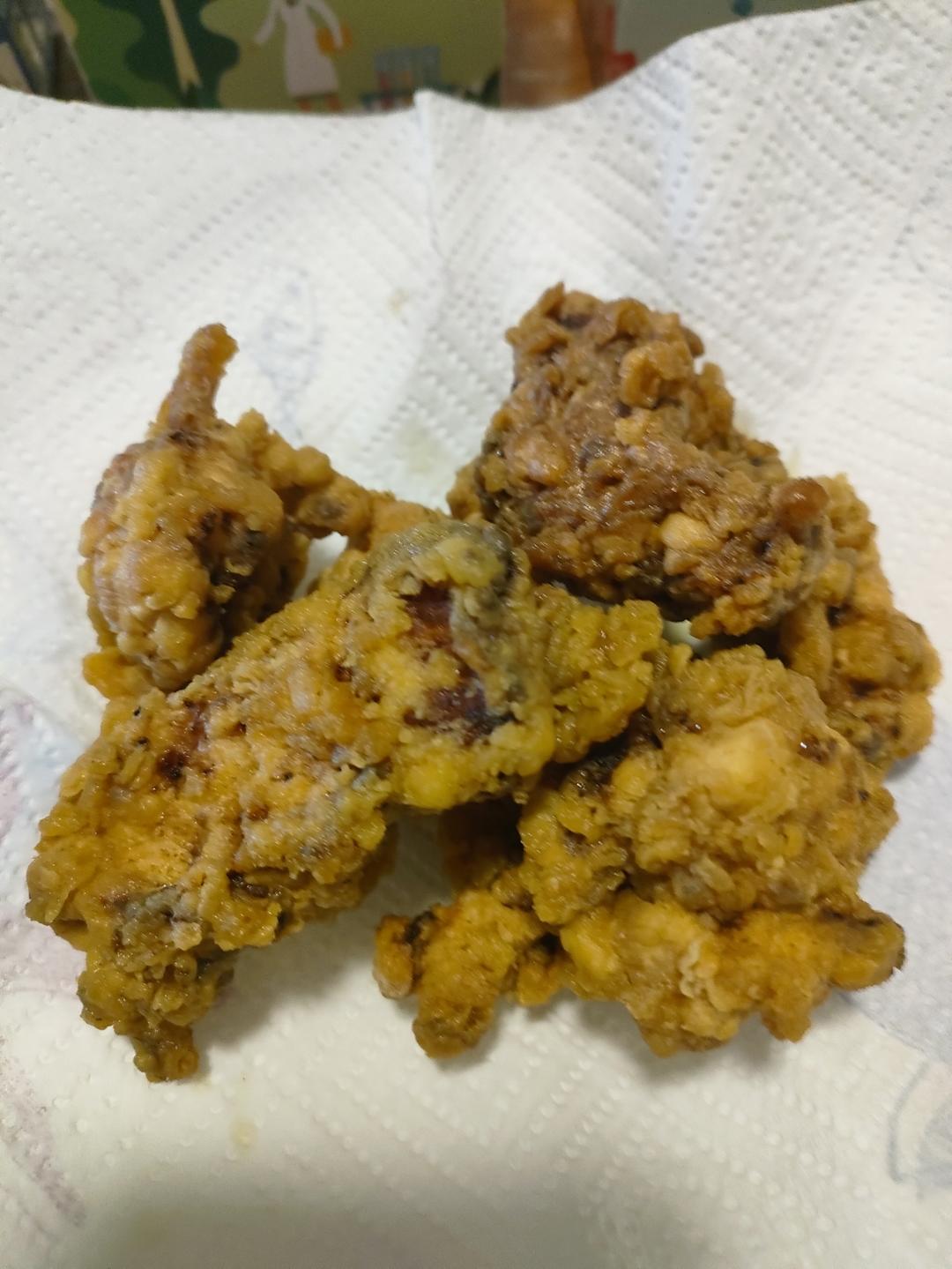 家庭版劲脆炸鸡块，无需炸鸡粉