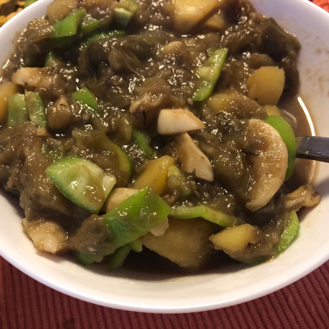 土豆炖茄子(东北菜)