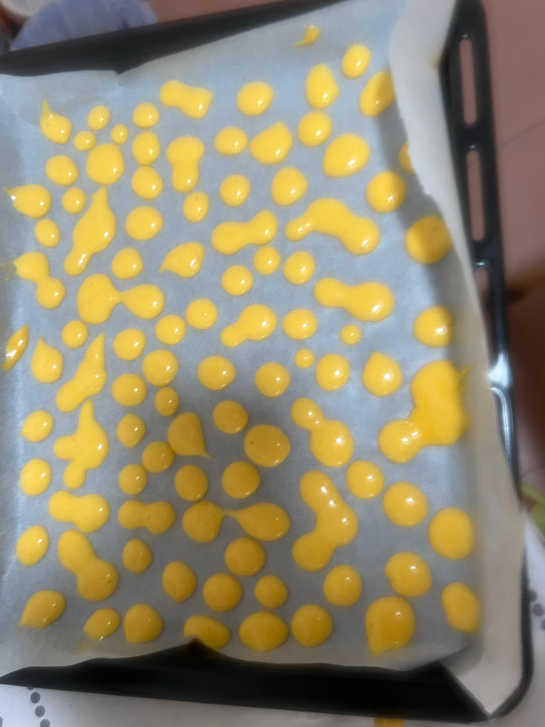 入口即化的无添加蛋黄溶豆
