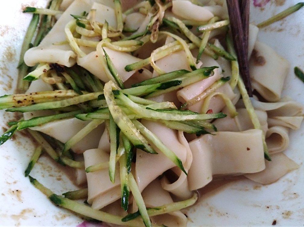 不用水洗的自制凉皮，零失败