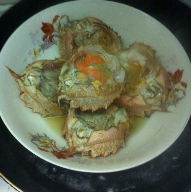 阿妮头echo做的酿蟹斗