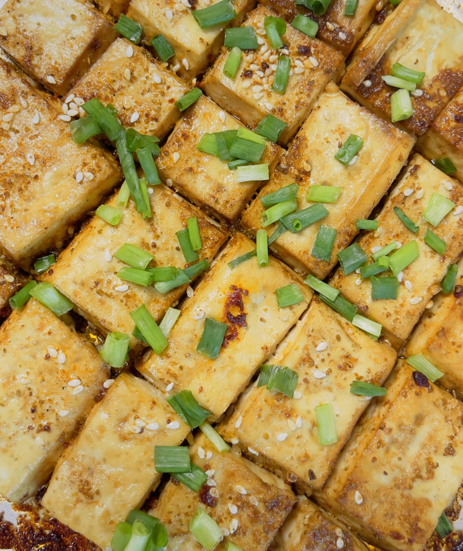 孜然烤豆腐