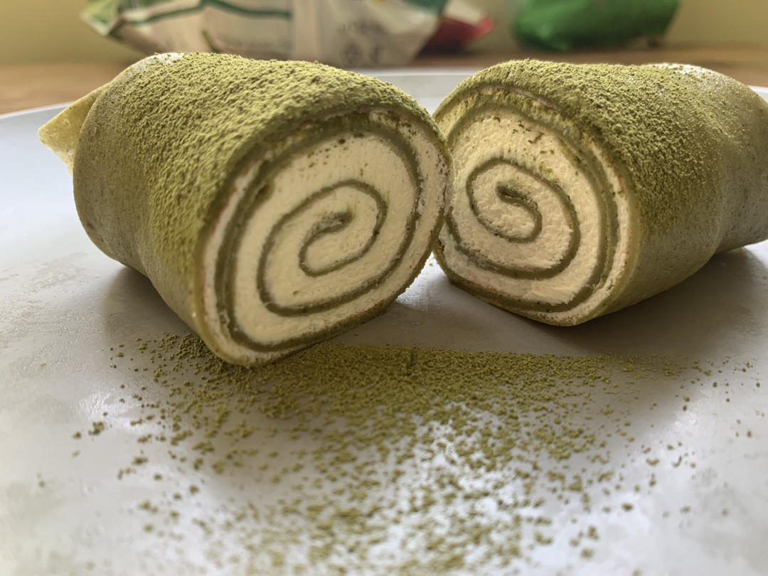 【抹茶毛巾卷】