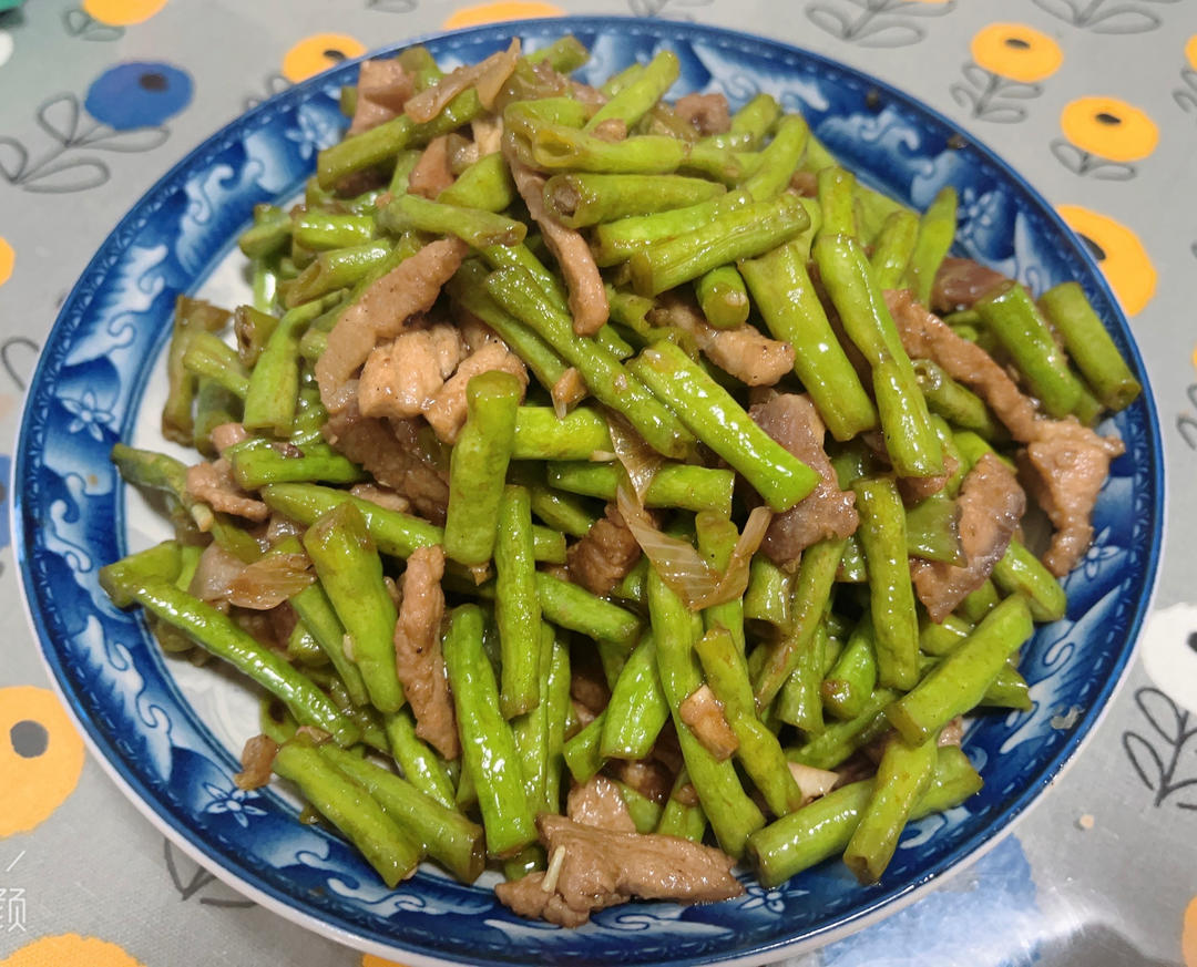 豇豆豆角炒肉肉