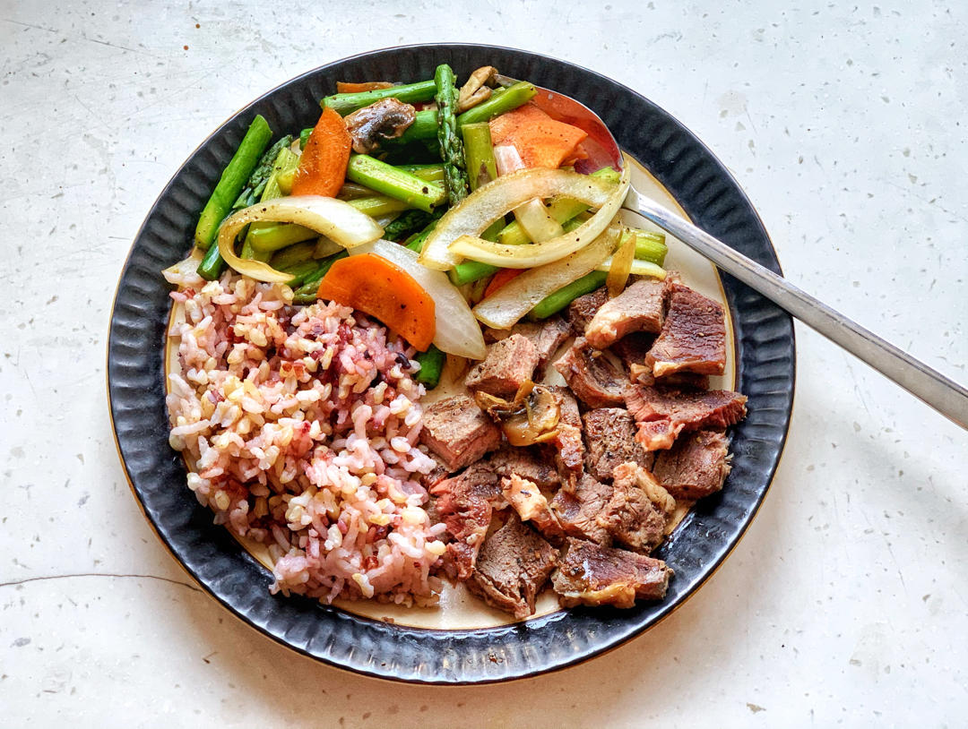黄油嫩烤牛排