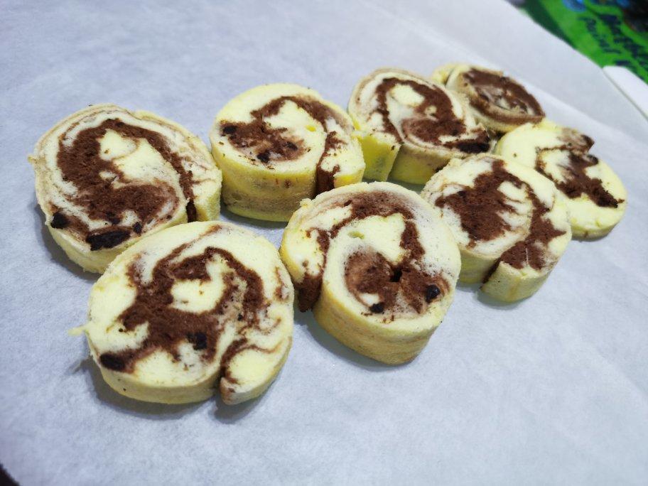 可可旋风蛋糕卷（视频）