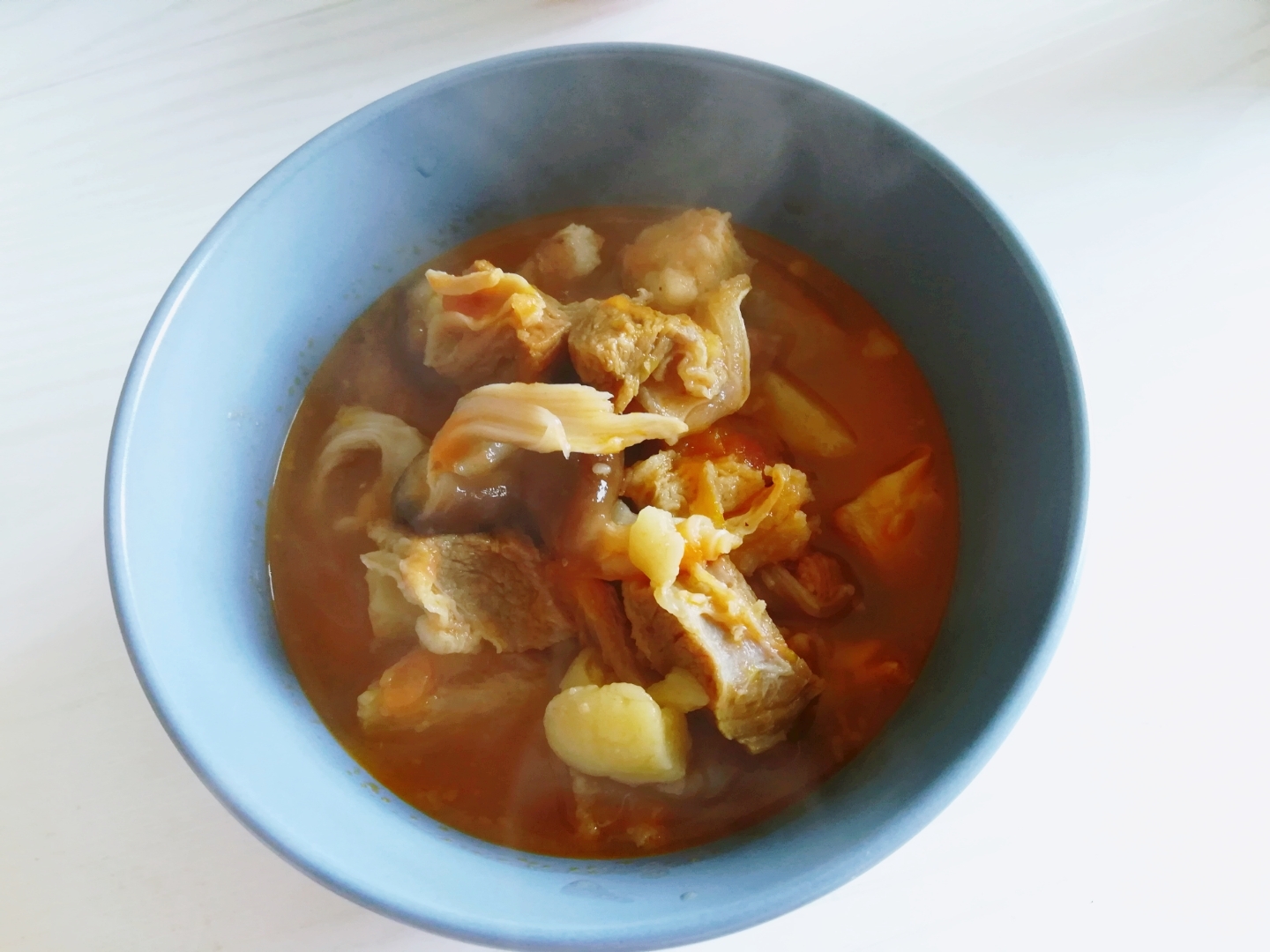 低脂西红柿牛腩汤的做法