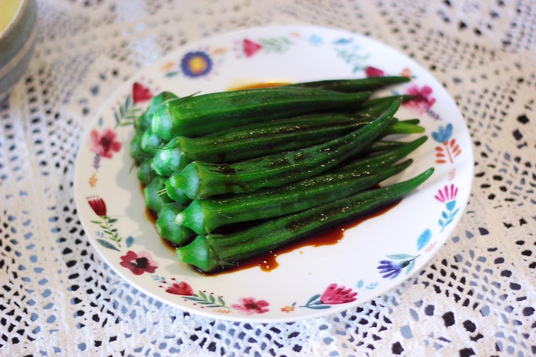 【白灼秋葵】清爽简单