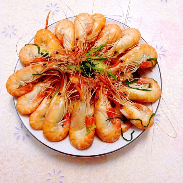 源源懒熊猫做的大头虾