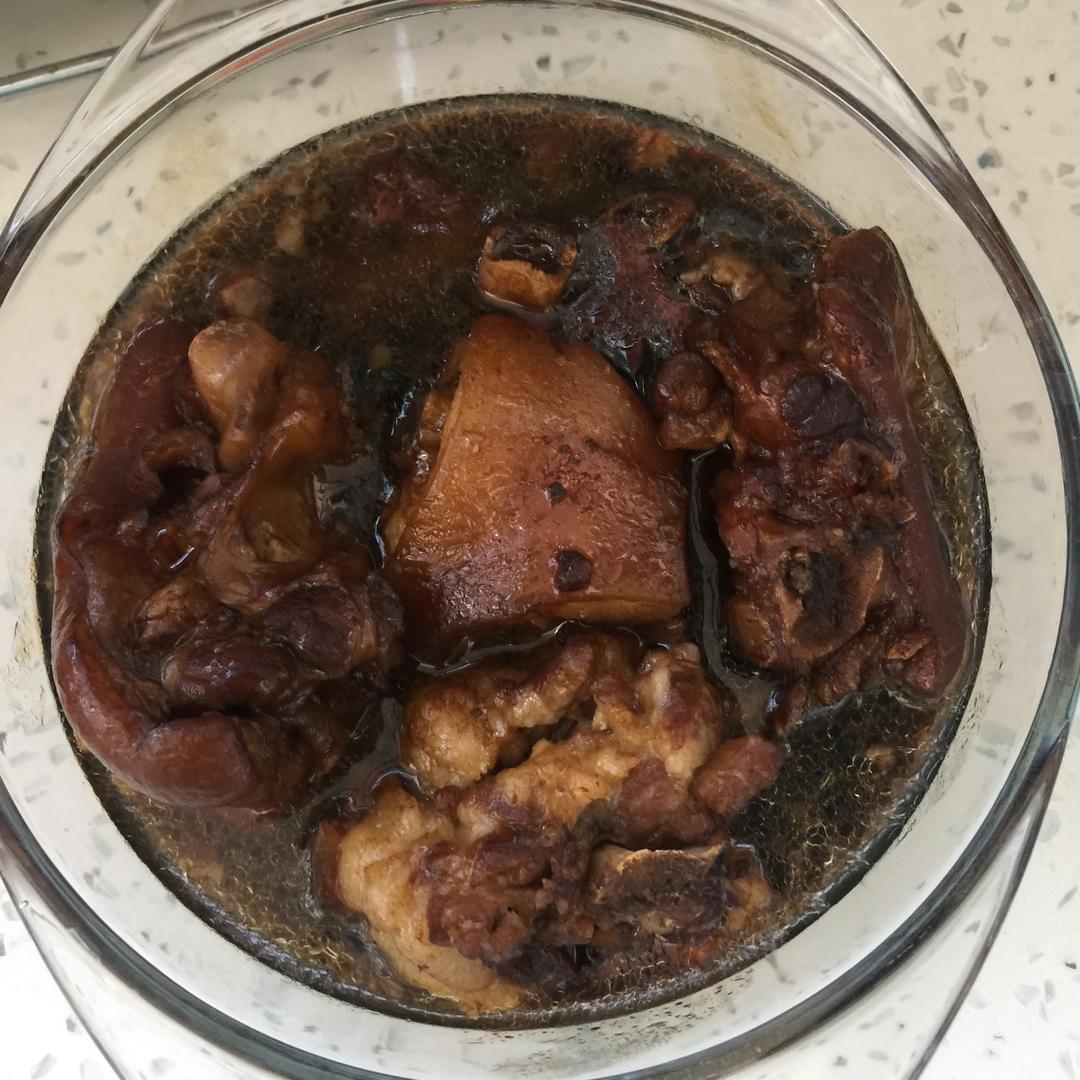 红烧猪尾巴【无油。微辣。