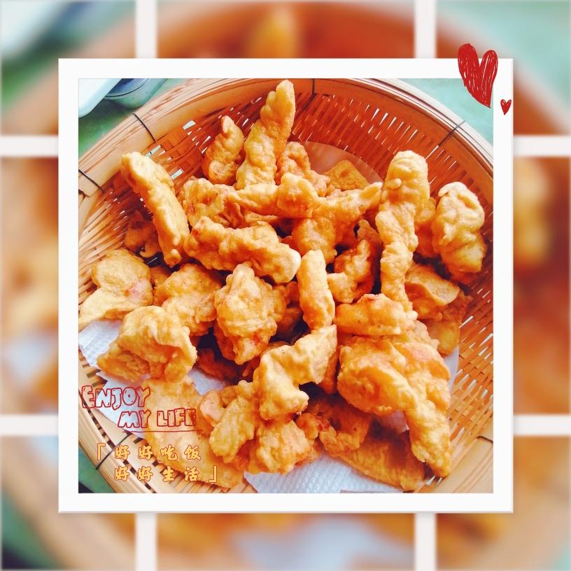 老式方法炸酥肉的做法