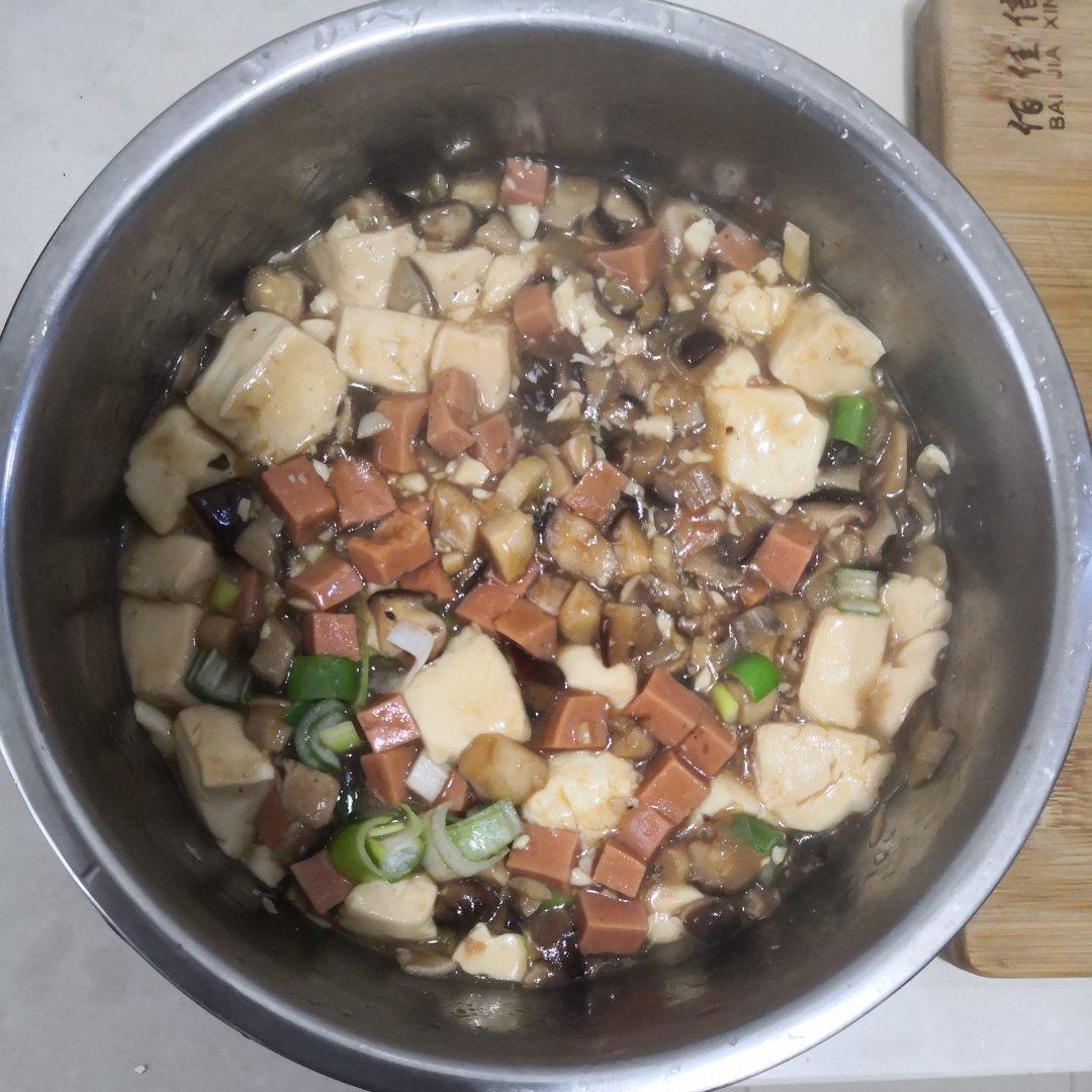 超级下饭的香菇肉沫豆腐