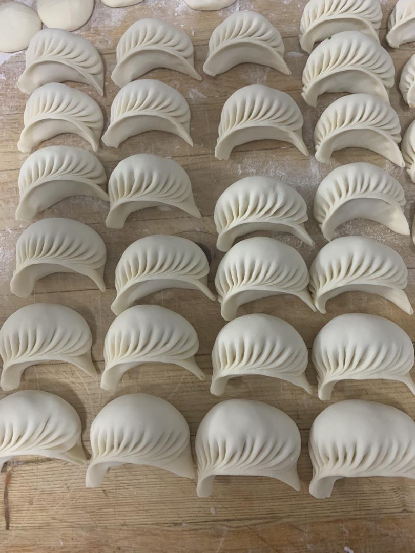 月牙饺子手法包法