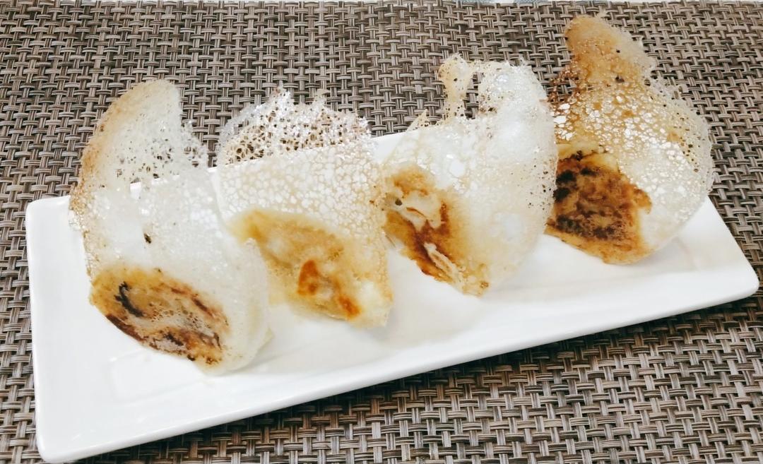 冰花蕾丝煎饺