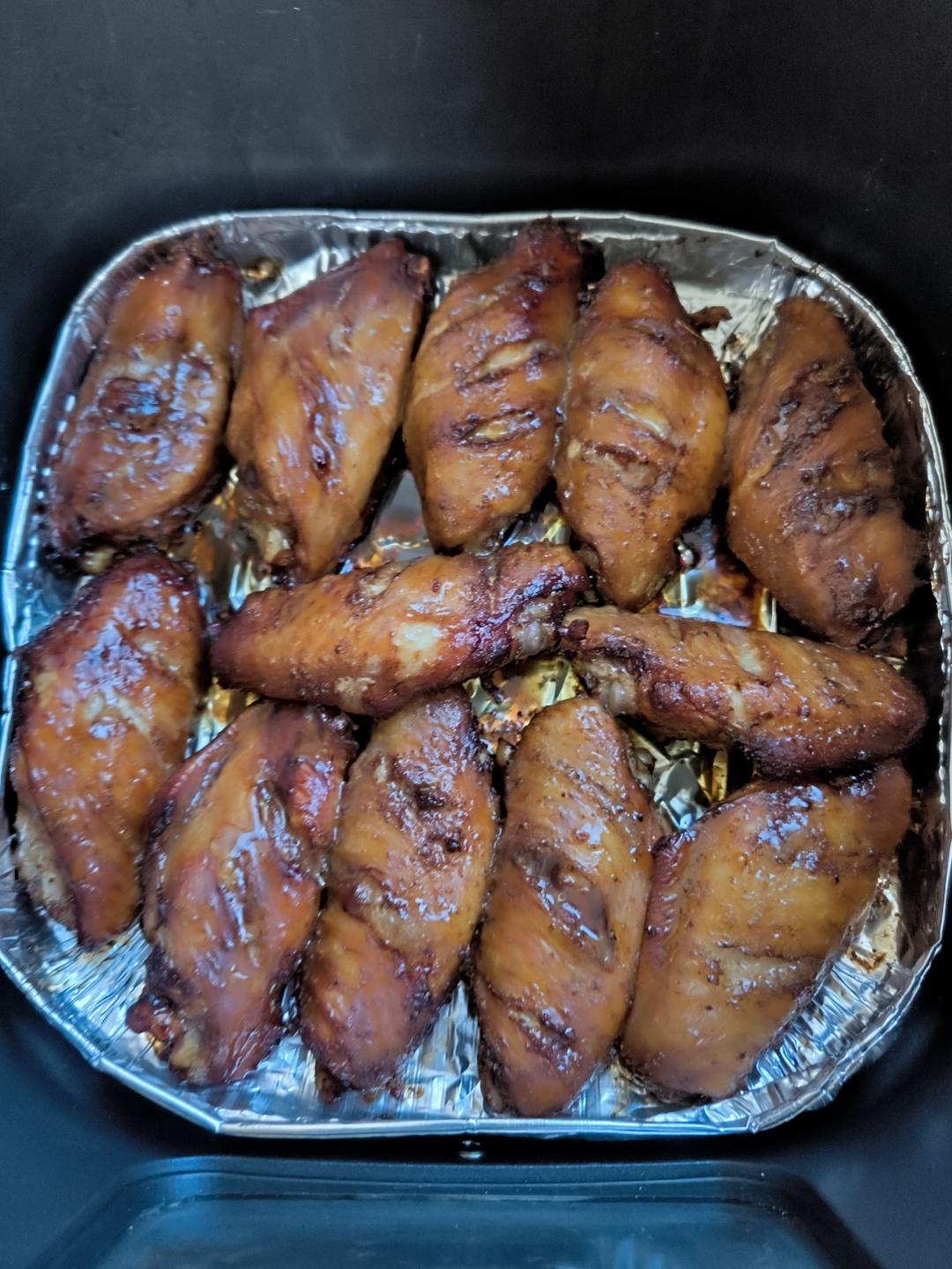 秒杀外面轻食店的所有鸡翅 吃了一次就彻底爱上(空气炸锅版)