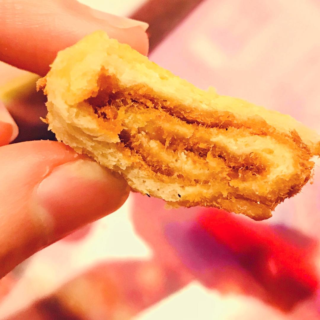 超好吃的肉松面包
