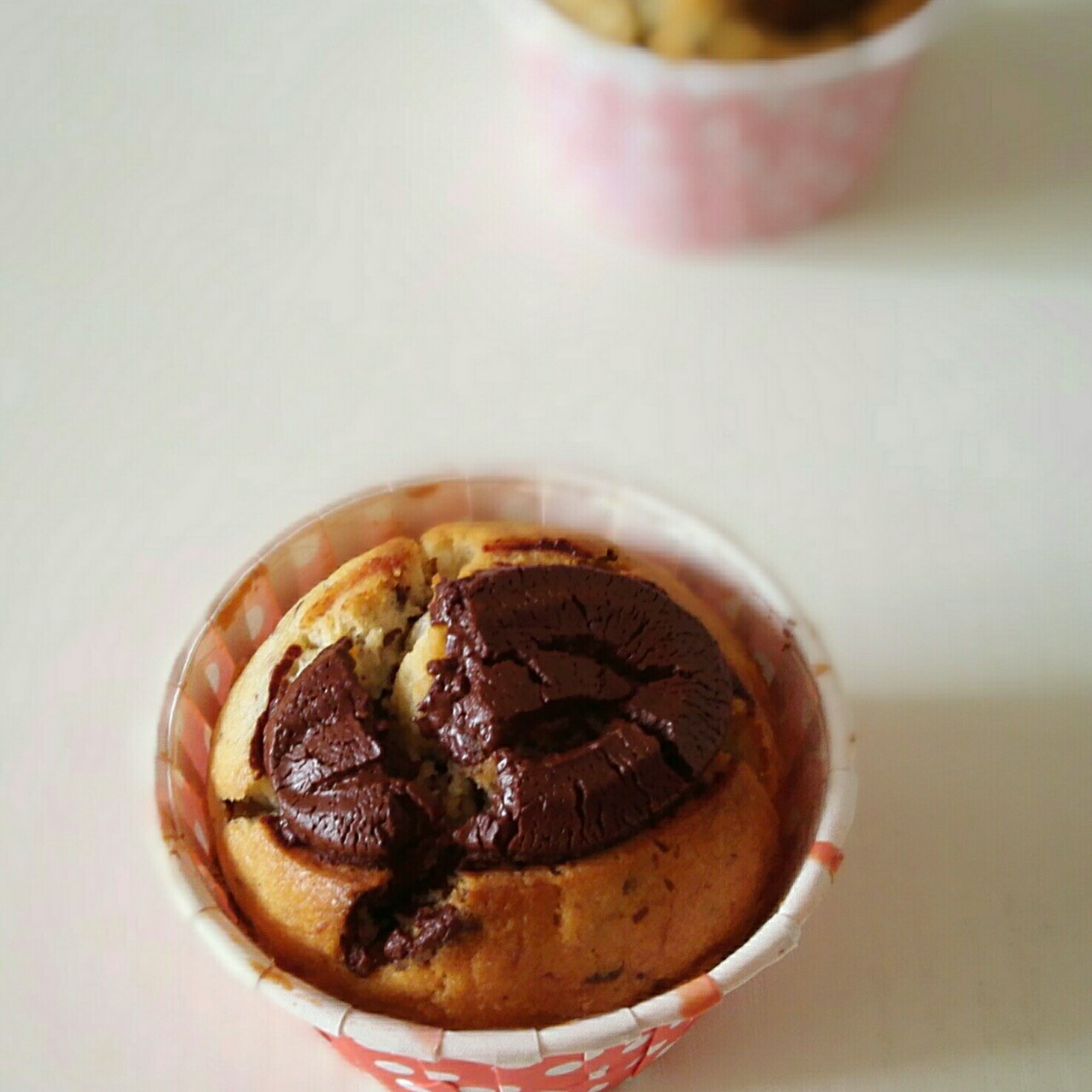 香蕉巧克力碎片麦芬