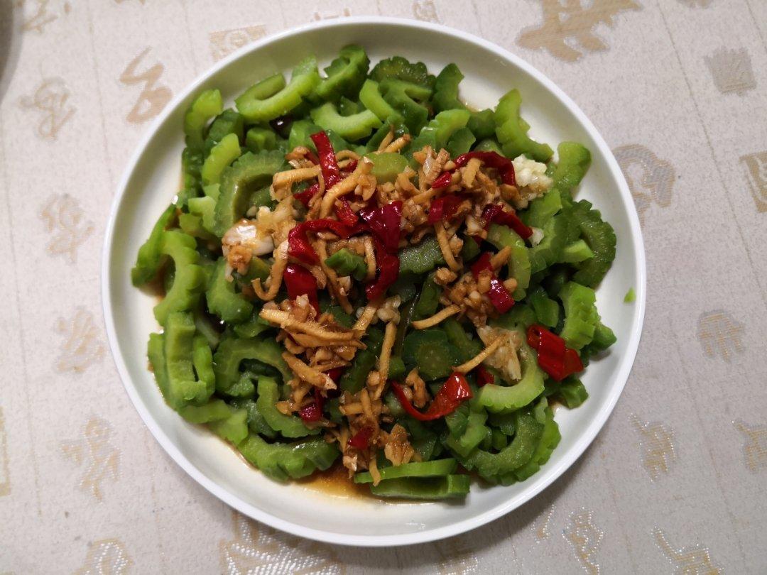 凉拌苦瓜