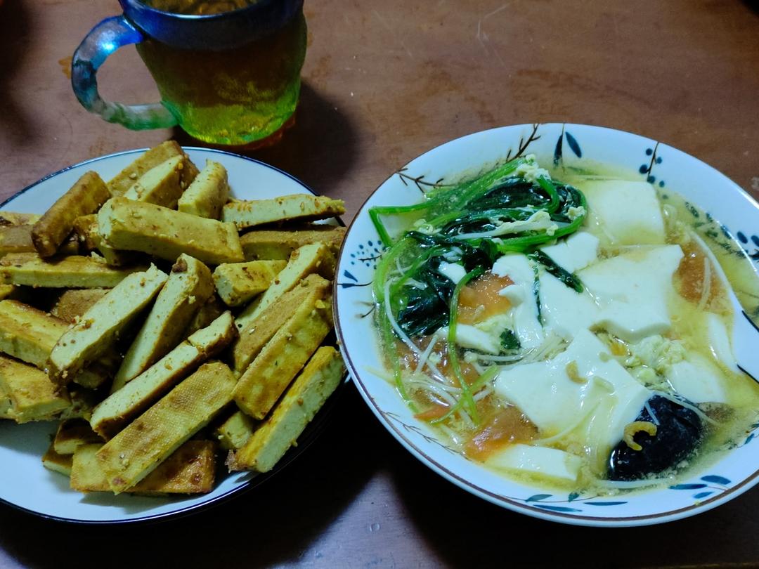 好喝开胃小汤-内酯豆腐汤