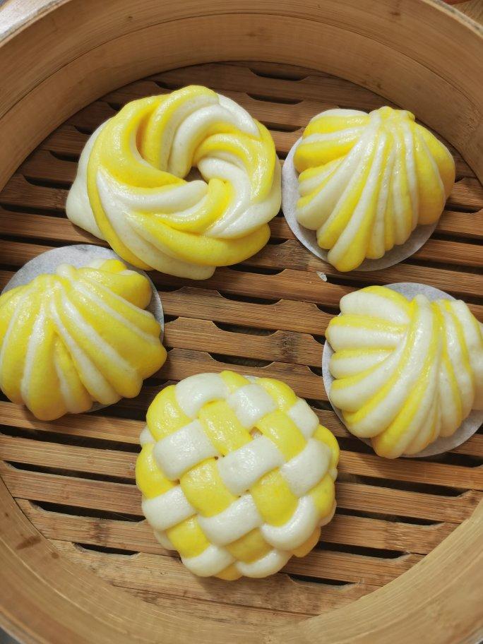 绣球白馒头/南瓜馒头