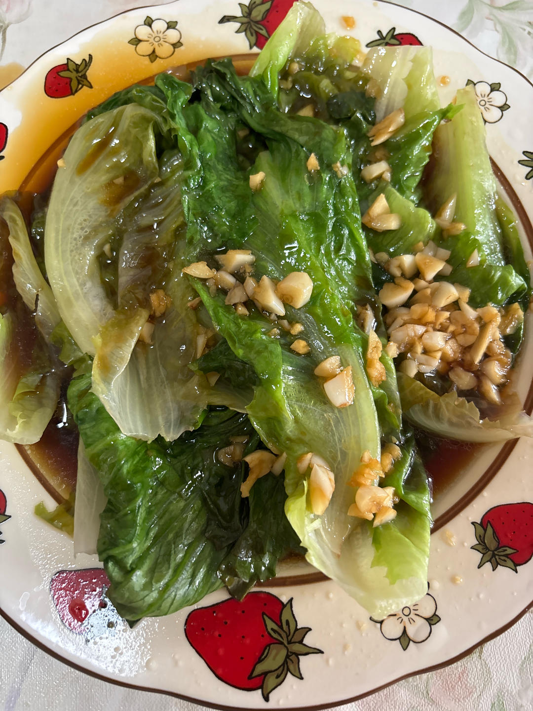 5分钟上桌的蚝油生菜