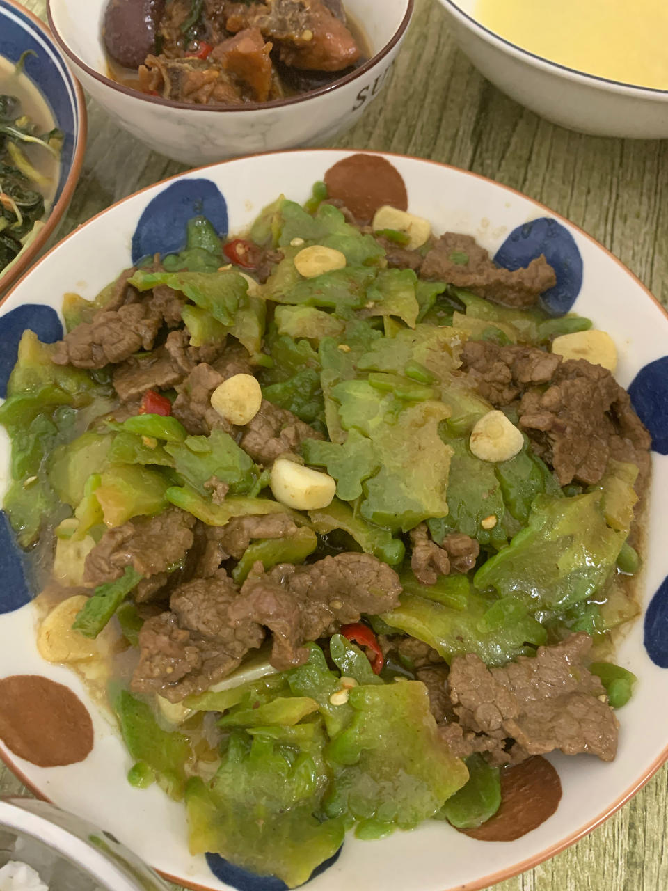 凉瓜炒牛肉