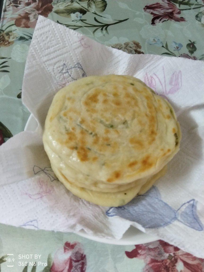 发面葱油酥饼