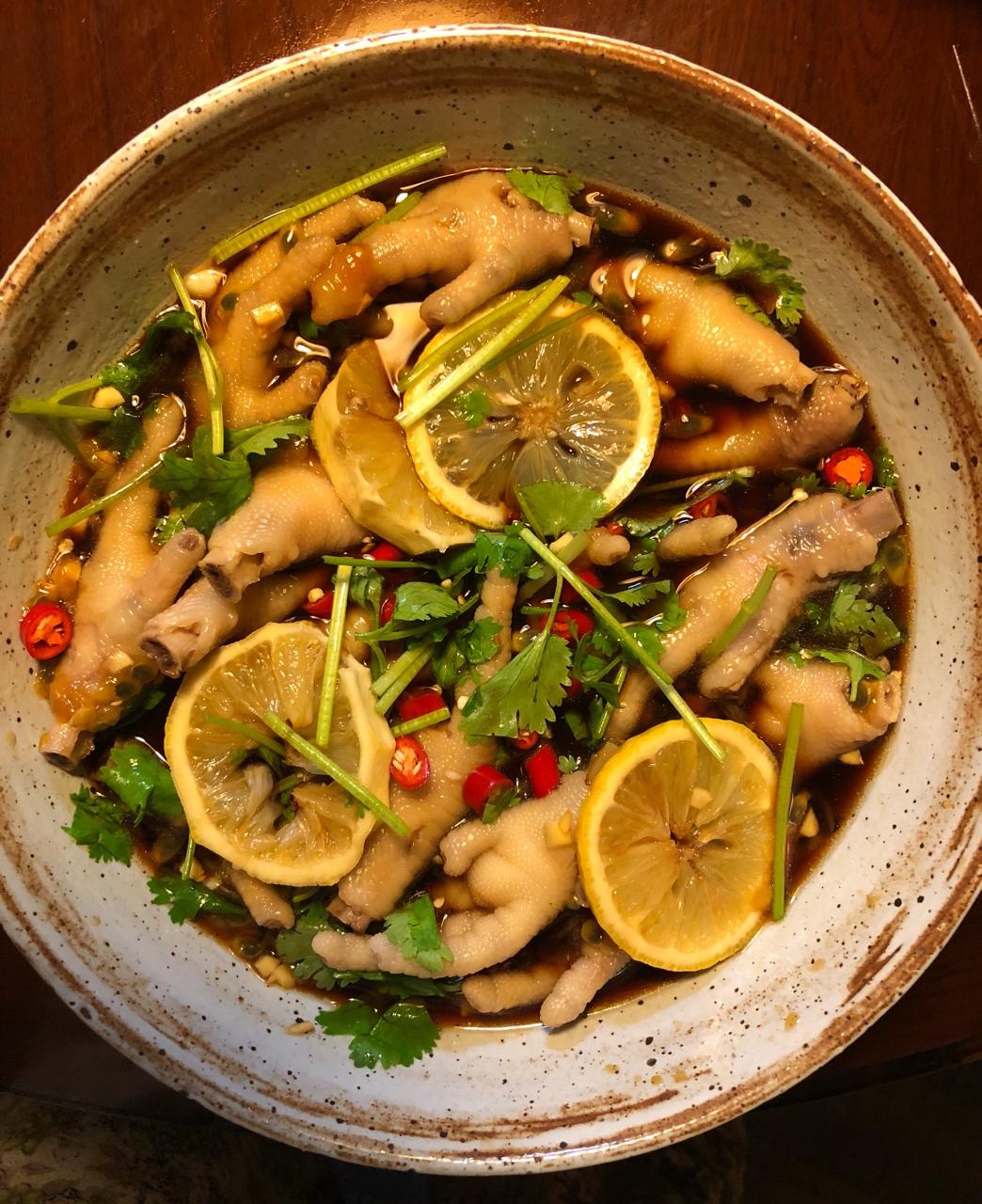 超好吃的🍋酸辣凤爪